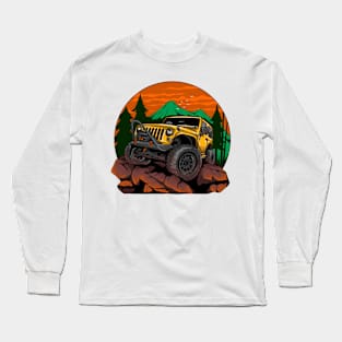 Jeep yellow Long Sleeve T-Shirt